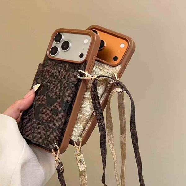 Coach コーチハイブランド アイフォン18pro air 16 plus 15 14+ 16 17pro max カバーレディースメンズ激安おしゃれiphone 18 17 air 16  pro max 15 14 13 12 17eケース 手帳型バッグ型iphone 18/17Pro/16/14 pro/15 pro max 16 plus 17 17eカバー ストラップ付 カード入れiphone 18pro 17 air 16 15 14/13 pro max 17スマホケース コピー