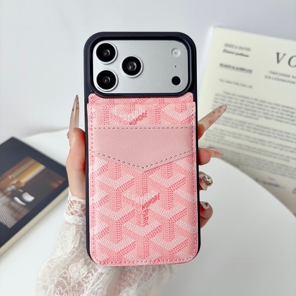 Goyard ゴヤールハイブランド アイフォン18pro 17air 16  pro max 15 17eギャラクシー s24 ultra s26 s25plus カバーレディースメンズ激安iphone 18 17 pro max/16 15/14 pro 17e galaxy s26 + s25 ultra s24 plusカバー ストラップ付 カード入れ韓国風セレブ愛用 ギャラクシーs26 s24 s23 ultra s25 アイフォン16 15 18 17pro max air 17ケース