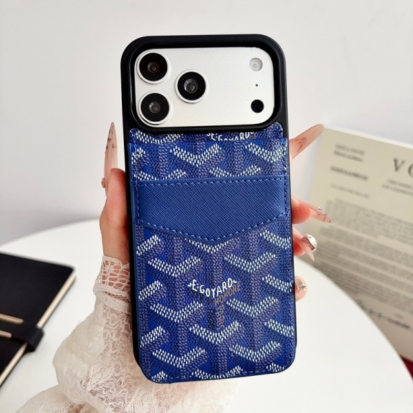 Goyard ゴヤールハイブランド アイフォン18pro 17air 16  pro max 15 17eギャラクシー s24 ultra s26 s25plus カバーレディースメンズ激安iphone 18 17 pro max/16 15/14 pro 17e galaxy s26 + s25 ultra s24 plusカバー ストラップ付 カード入れ韓国風セレブ愛用 ギャラクシーs26 s24 s23 ultra s25 アイフォン16 15 18 17pro max air 17ケース