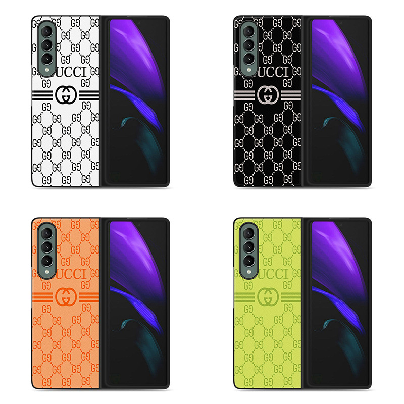 グッチgalaxy z fold3/2 flip3/2カバーブランド