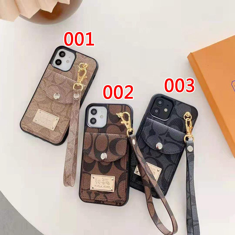 Coach  ブランド 経典 iphone 12ケース 革製