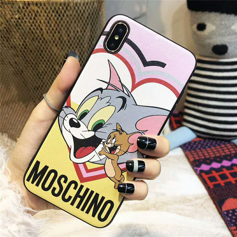 Moschino IPhone 12/12 plus/Xr/Xs Max/Xsケース モスキーノ