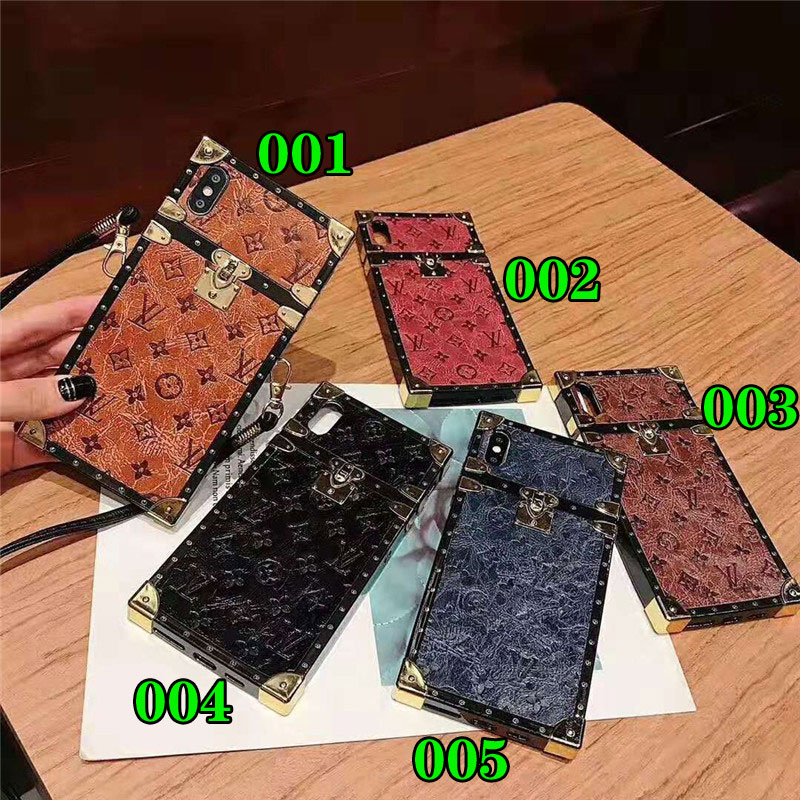 LV/ヴィトンブランド  iphone 13/13mini/13pro maxケーストランク型 復古風 