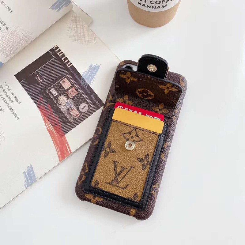 Lv/ルイヴィトン iphone 13 mini/13pro/12promaxスマホケース カード入れ多機能レザーブランドケース