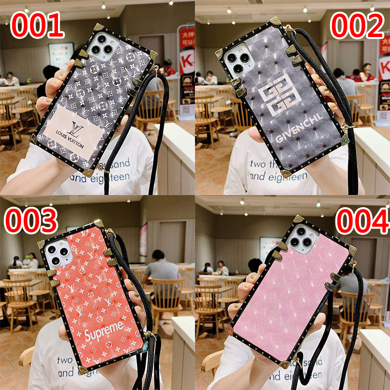  Givenchy＆Suprem＆LV 　ハイブランド iphone 12ケース 女性向け