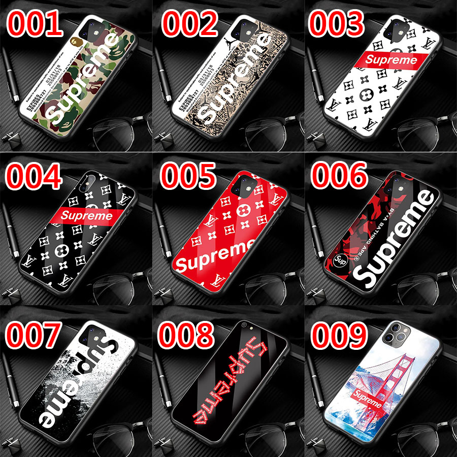 LV / Supremeブランド iphone13/13mini/13promaxケース運動風