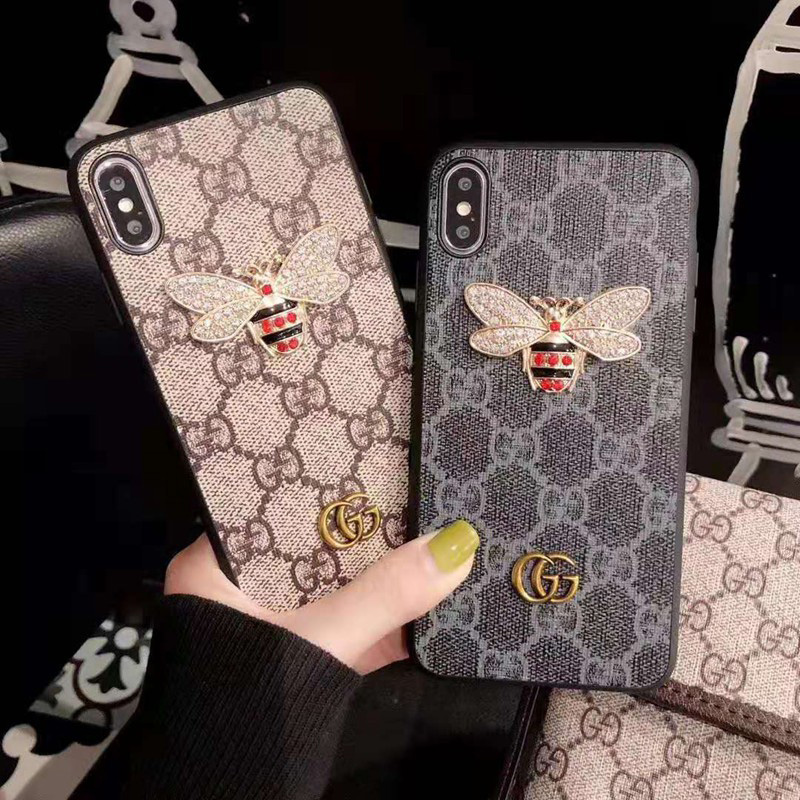 Gucci　モノグラム　贅沢風　高級感 カバー アイフォン13/12s/se2スマホケース