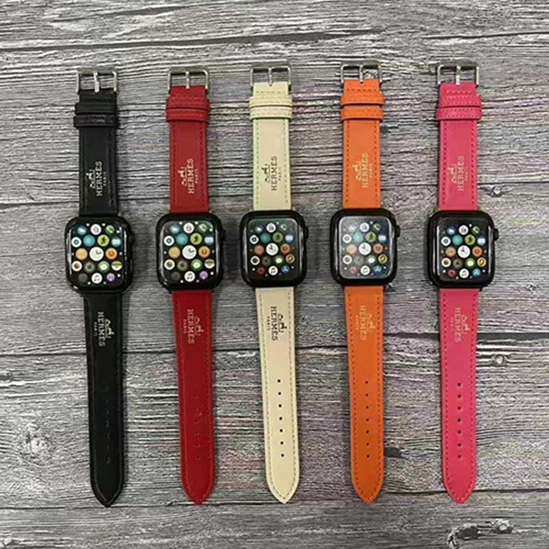 エルメスApple Watch 8 9 ultra2ベルトバンド Ins風高級感アップル 