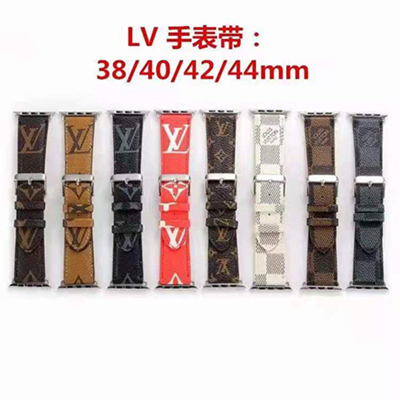 アップルウォッチ6/Se バンド　激安　LV/Supreme 男女兼用　アイドル愛用