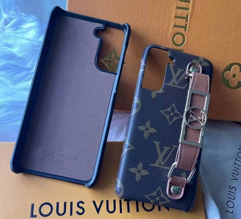 LV　ブランド　Galaxy S21ケース　激安　ジャケット型　