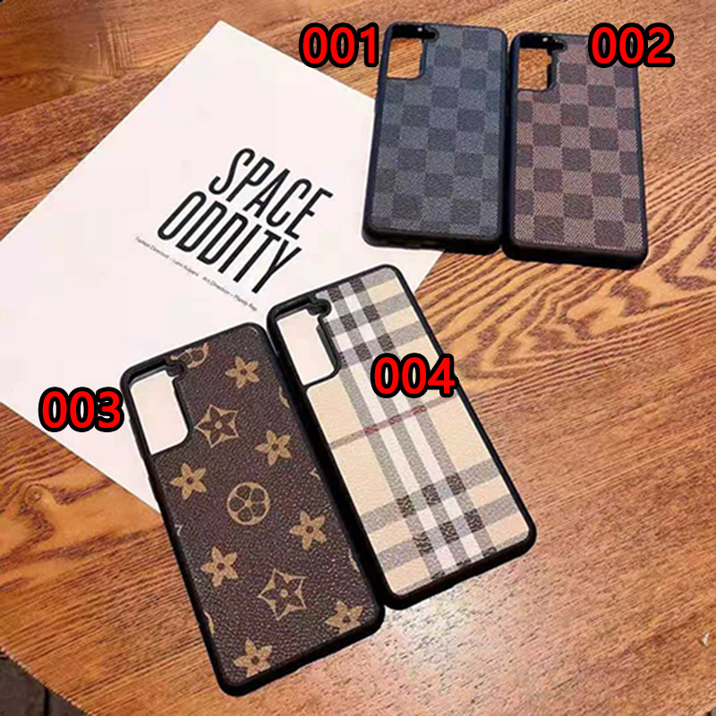 Burberry　Galaxy s21ケース スブランド 経典 　革型　ジャケット型　