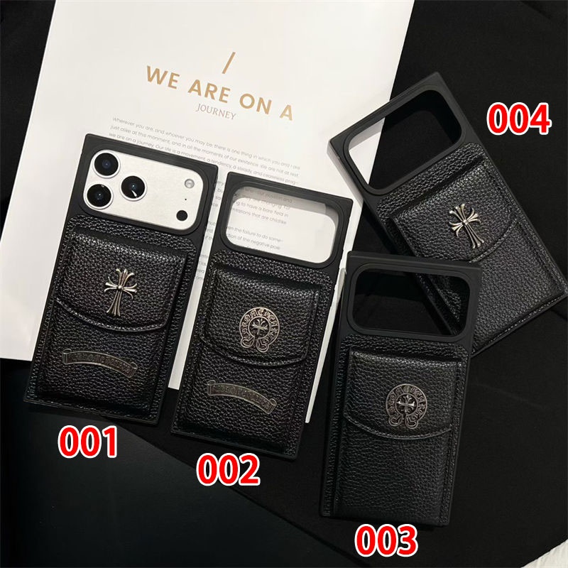 Chrome Heartsアイフォン16 plus15 14+ 16 17pro max カバー