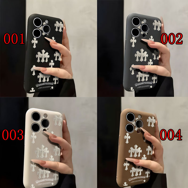 クロムハーツiphone 16 17 pro 15 plus 16 pro maxケース