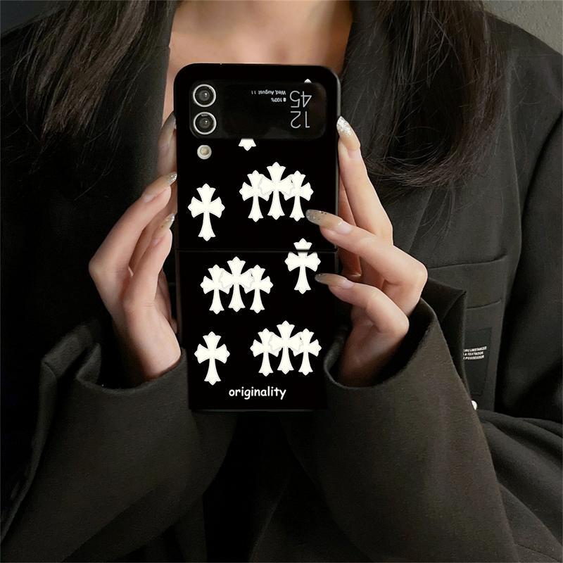 クロムハーツgalaxy z flip 7 6 5 4 3ケース