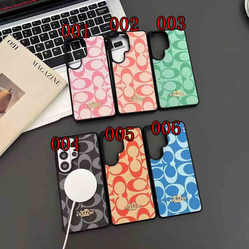 コーチgalaxy s26ultra s25+ s24 s23 s22 s21カバー