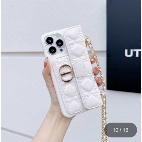 Dior/ディオール ブランド iphone14 pro max/13/12/11ケース かわいい ストラップ バング カード入れ ファッション セレブ愛用 激安 アイフォン14/13/12/11スマホケース ブランド モノグラム