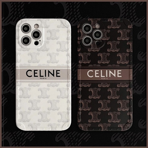  celine パロディ iphone13 pro max miniケース メンズ ブランドアイフォン13/12/12proケース セリーヌ