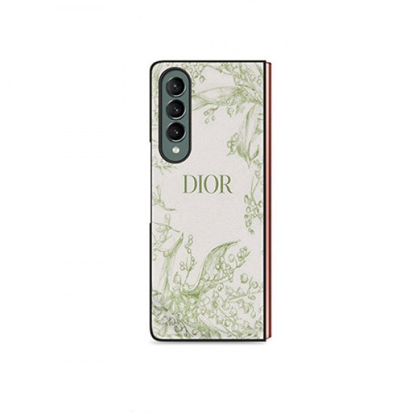 dior galaxy z fold 3 2 5gケース ブランドディオール激安galaxy z fold 3 z flip3カバーケースハイブランド