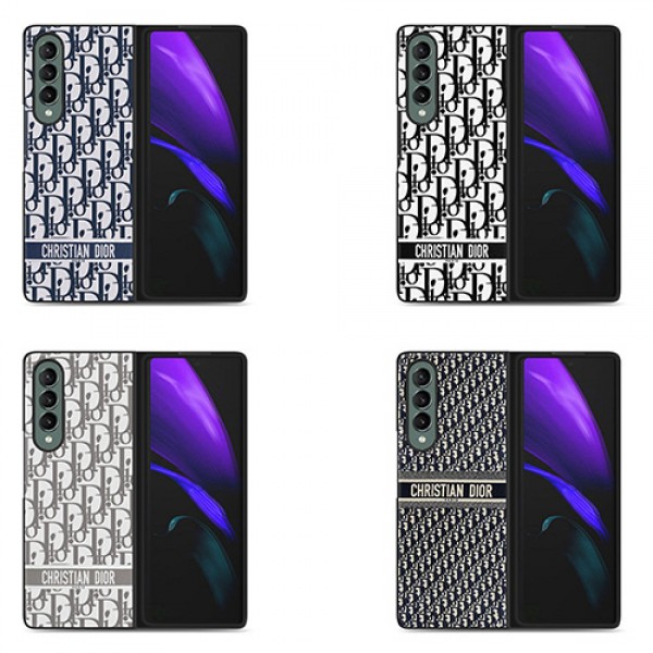 DIOR  オブリーク革製galaxy z fold 3 2 galaxy  flip z flip3 5gケースカバーブランドコピー激安レディースメンズ