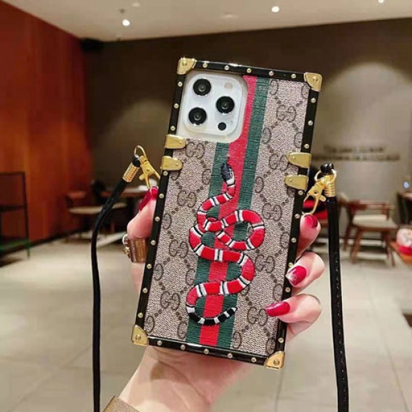 グッチ ブランドiphone12/12pro max/12 mini/12 proケース の皮革の色の絵の刺繍ケース iphone11/11pro/11 pro maxケース男女兼用人気 iphone xr/xs maxケース韓国風