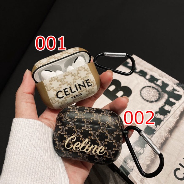 CELINE/セリーヌ ブランドエアーポッズ プロ収納ケース保護 防塵Airpods pro3ケース メンズ レディースAir pods 3/2/1ケースブランド