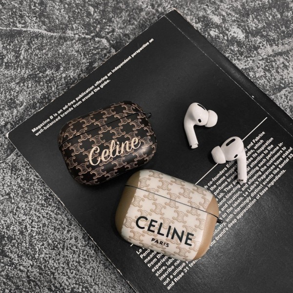 CELINE/セリーヌ ブランドエアーポッズ プロ収納ケース保護 防塵Airpods pro3ケース メンズ レディースAir pods 3/2/1ケースブランド