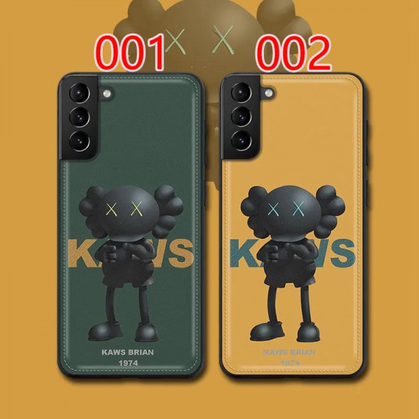 KAWS ブランドgalaxy s21/s21ultra/note20 かわいいins風 かわいいモノグラム iphone12/12pro maxケース ブランド Galaxy note20/s20/s10+ ースiphone x/8/7 plusケース大人気