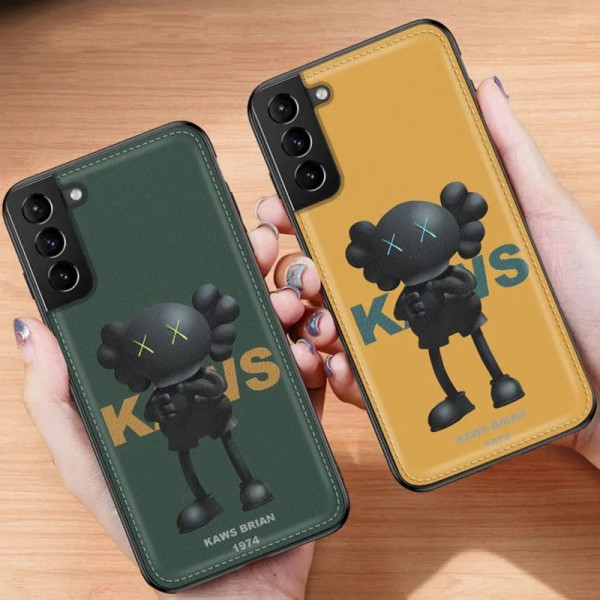 KAWS ブランドgalaxy s21/s21ultra/note20 かわいいins風 かわいいモノグラム iphone12/12pro maxケース ブランド Galaxy note20/s20/s10+ ースiphone x/8/7 plusケース大人気