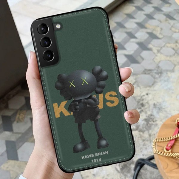 KAWS ブランドgalaxy s21/s21ultra/note20 かわいいins風 かわいいモノグラム iphone12/12pro maxケース ブランド Galaxy note20/s20/s10+ ースiphone x/8/7 plusケース大人気