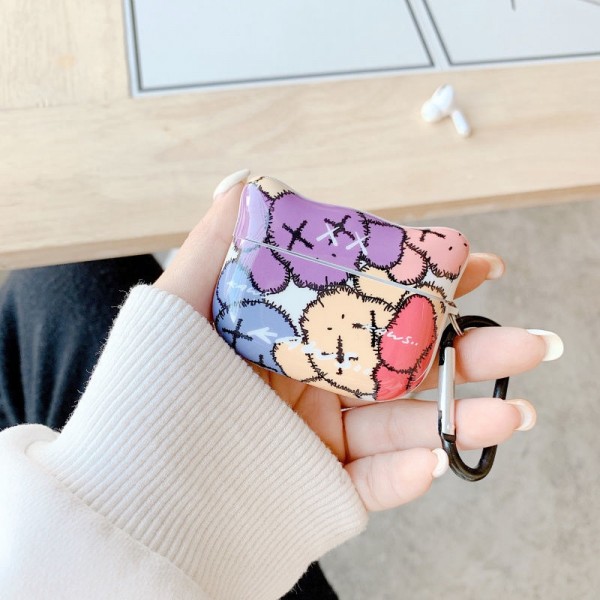 KAWS ブランドエアーポッズ プロ収納ケース保護 防塵Airpods pro3ケース メンズ レディースAir pods1/2/3ケース耐衝撃 落下防止