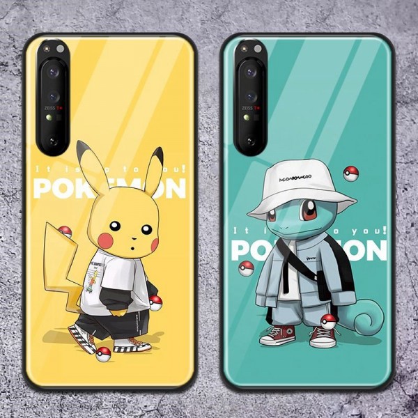 ポケモン ブランド iphone12pro/12pro maxケース かわいいシンプル Galaxy s21/note20/s10/s9 plusケース ジャケットxperia 5iiケースブランドジャケット型 2020 iphone12ケース 高級 人気