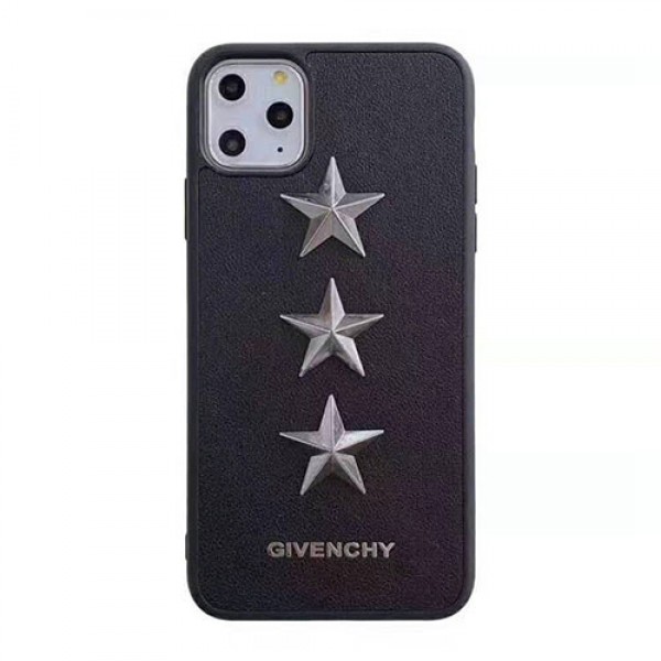 Givenchy ジバンシー iphone12/12pro max/12pro/12 miniケースブランド iphone xr/xs maxケース独特高級iphone x/8/7ケース 五芒星 ファッション大人気