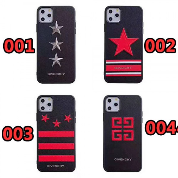 Givenchy ジバンシー iphone12/12pro max/12pro/12 miniケースブランド iphone xr/xs maxケース独特高級iphone x/8/7ケース 五芒星 ファッション大人気