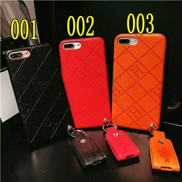  hermes iPhone 12/12 pro max/xr/xs max/xs/se2ケース エルメス Iphone8/7 plus/12 pro maxスマホケース ブランド Iphone6/6s Plus Iphone6/6sカバー ジャケット ペンダント付き シリコン製