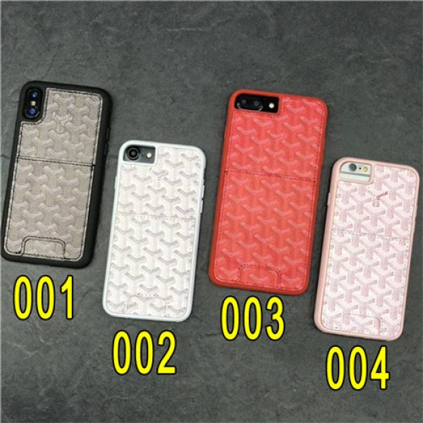 goyard iPhone12 2020ケース ゴヤール iphone 8/7/12pro maxスマホケース ブランド Iphone6/6s Plus Iphone6/6sカバー ジャケット カード入れ 新設計