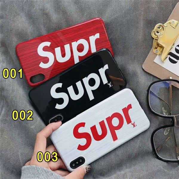 SUPREME LV iPhone xr/xs max/xsケース シュプリーム iphone x/se2/8/7スマホケース ブランドルイヴィトン Iphone6/6s Plusカバー ジャケット モノグラム