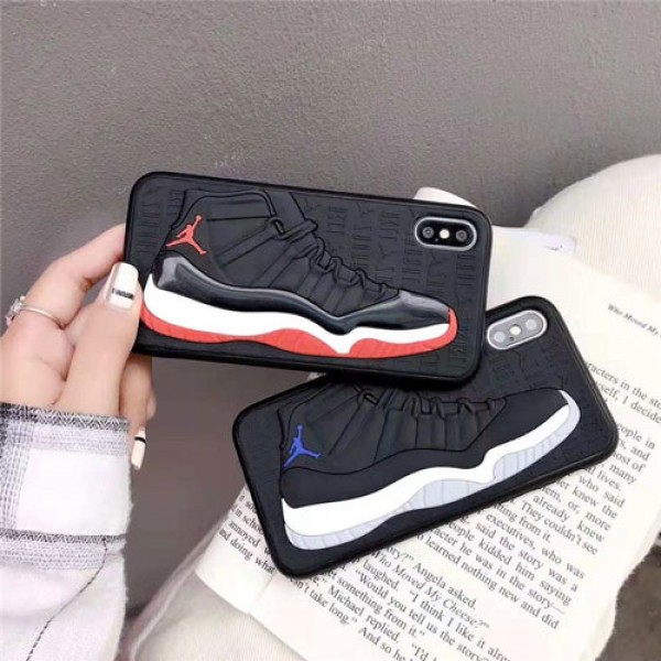 jordan iPhone xr/xs max/xs/12pro maxケース ジョーダン iphone x/8/7/se2スマホケース ブランド Iphone6/6s Plus Iphone6/6sカバー ジャケット 立体的なスニーカー絵柄　