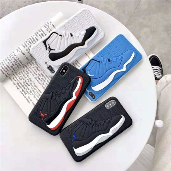 jordan iPhone xr/xs max/xs/12pro maxケース ジョーダン iphone x/8/7/se2スマホケース ブランド Iphone6/6s Plus Iphone6/6sカバー ジャケット 立体的なスニーカー絵柄　