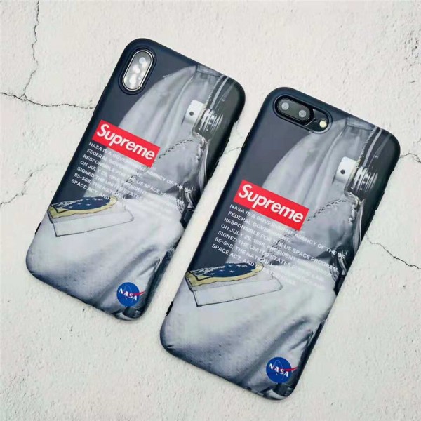 supreme iPhone 12/12pro/12promaxケース シュプリーム iphone x/se2/8/7スマホケース ブランド Iphone6/6s Plus Iphone6/6sカバー ジャケット 宇宙ステューシー絵柄