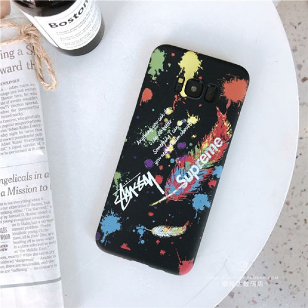 supreme iPhone xr/xs max/xs/se2/12proケース champion galaxy S9/s9plusスマホケース ブランドstussy Iphone6/6s Plusカバー ジャケット s7edge/note9携帯カバー 鮮やか