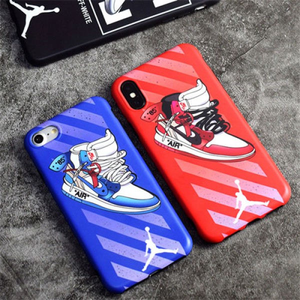 jordan iPhone xr/xs max/xsケース nike iphone 12/12pro/12pro max/8/7/se2スマホケース ブランドoff white Iphone6/6s Plusカバー ジャケット スニーカー絵柄