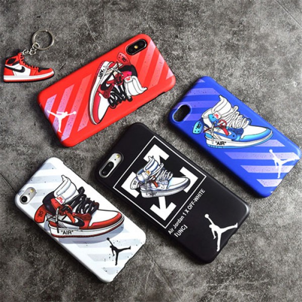 jordan iPhone xr/xs max/xsケース nike iphone 12/12pro/12pro max/8/7/se2スマホケース ブランドoff white Iphone6/6s Plusカバー ジャケット スニーカー絵柄