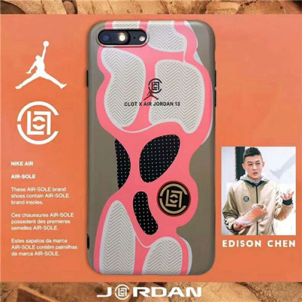 jordan iPhone xr/xs max/xsケース ジョーダン iphone 12/12pro/12pro max/8/7/se2スマホケース ブランド Iphone6/6s Plus Iphone6/6sカバー ジャケット スニーカー靴底絵柄