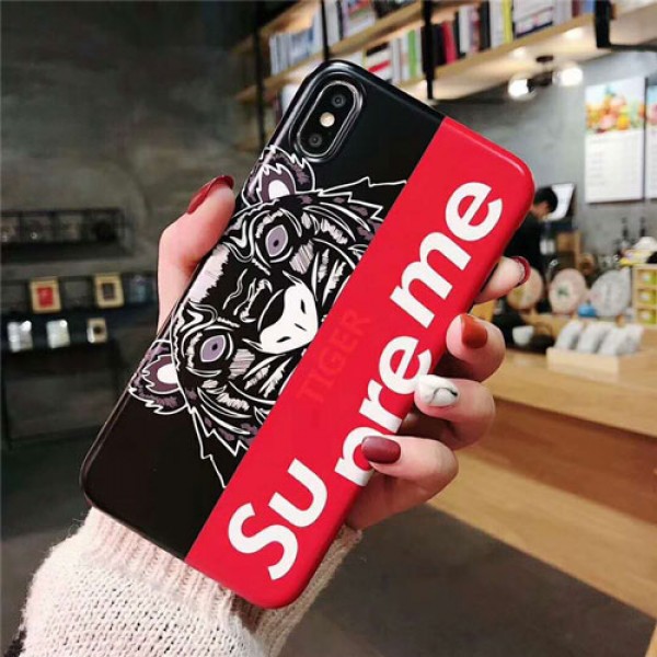 supreme iPhone xr/xs max/xsケース シュプリーム iphone 12/12pro/8/7/se2スマホケース ブランド Iphone6/6s Plus Iphone6/6sカバー ジャケット 虎絵柄