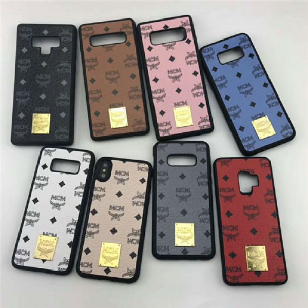 MCM エムシーエム Galaxy s10e/s10 plusケース iphone xr/xs max/se2/12proケースgalaxy s9/s8 plusケースブランド 経典 ギャラクシー note9/note8ケースファッション大人気