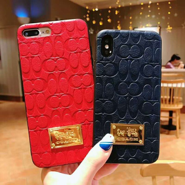 Coach/コーチ iPhone12/12mini Galaxy note20/s20ケース Huawei Mate30 P30ケース Galaxy s20 plus ケース 高級ブランド アイフォン 8/7/se2/11/x/xr/xs max ファーウェイMate20/Mate20 pro P20/P20 proケース スマホケース ファッション オシャレ レディース