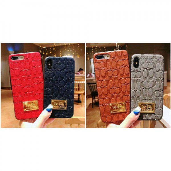 Coach/コーチ iPhone12/12mini Galaxy note20/s20ケース Huawei Mate30 P30ケース Galaxy s20 plus ケース 高級ブランド アイフォン 8/7/se2/11/x/xr/xs max ファーウェイMate20/Mate20 pro P20/P20 proケース スマホケース ファッション オシャレ レディース