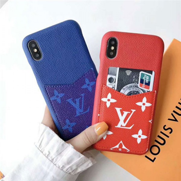 ルイヴィトン lv iphone 11/11pro/xr/xs maxケースブランドビジネス風 iphone x/10sケース カードポケット付き アイフォン12/12pro max/se2/8/7/6s plusケース高品質レザー製