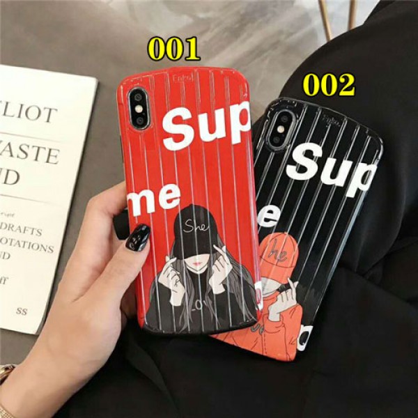 supreme iphone 12 2020ケース シュプリーム スーツケース iphone xs/10sケースブランド 個性潮流 アイフォン se2/8/7 plusケース男女兼用 ファッション新作