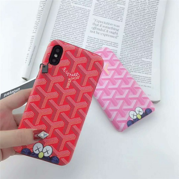 ゴヤール galaxy s10/s10+ケース ブランド iphone xr/xs maxケース goyard アイフォン x/se2/8/7 plusケースY字個性 ギャラクシー s9/s8/note9ケース人気オシャレ